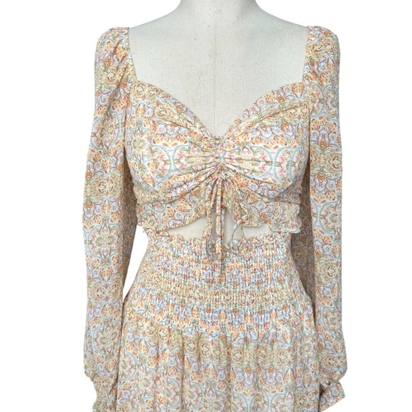 Show Me Your Mumu Set Stevie’s Paisley Rivington Top & Sadie Convertible Skirt S - Picture 6 of 13